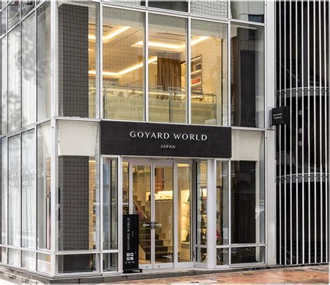 goyard store|goyard stores worldwide.